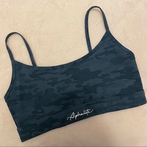 Alphalete Camo Bra